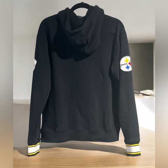 Pittsburgh Steelers NFL Men’s Logo Pullover Hoodie Size M - Picture 3 of 5
